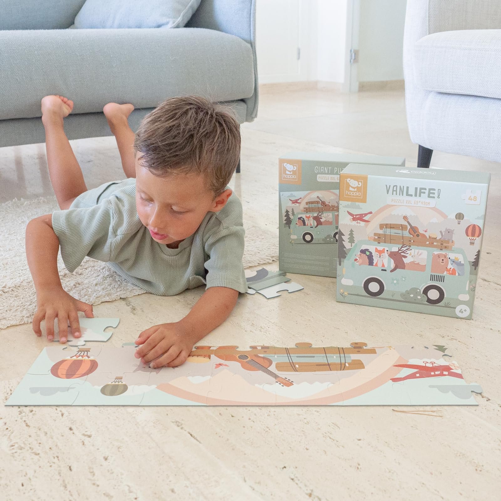 Пазл Hoppla Van Life XL 48 деталей 69 x 49 см, фото №4