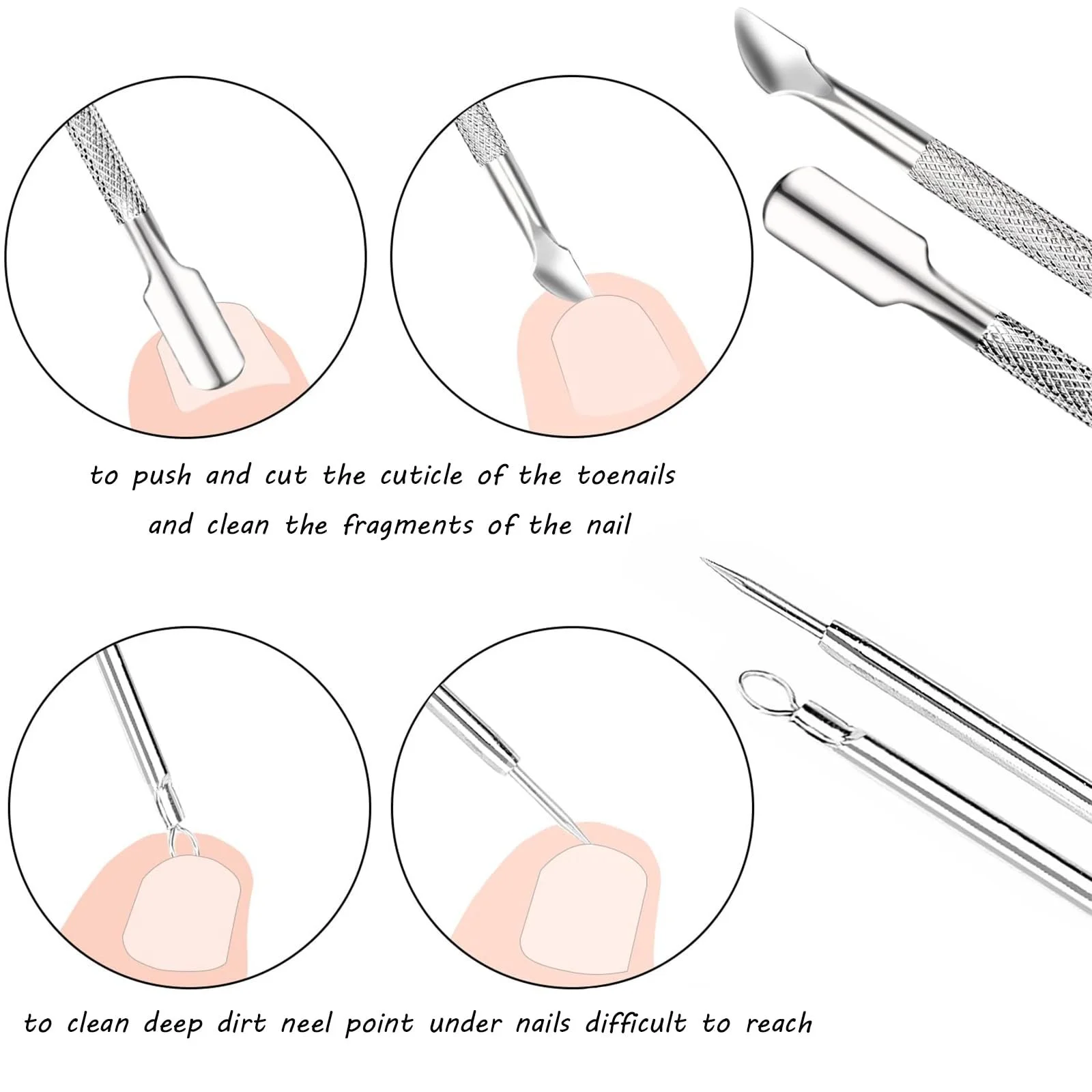 Набор для педикюра 11 штук, фото №7 Набор для педикюра 11 штук, фото №7