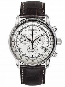 Чоловічий годинник Zeppelin 100 Jahre Alarm Chronograph 7680-1 - Фото 1