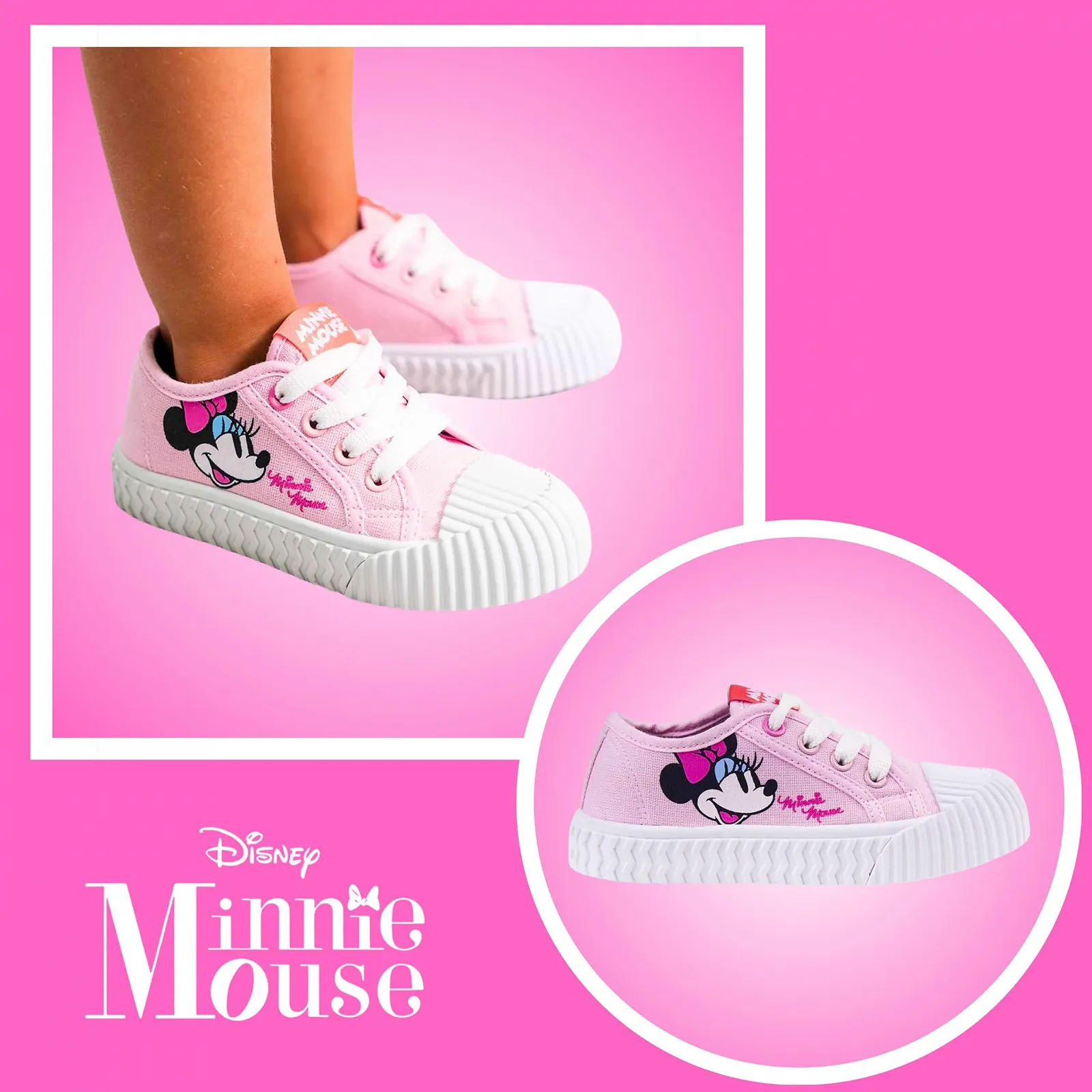 Кроссовки Disney Minnie Mouse для девочек, фото №4