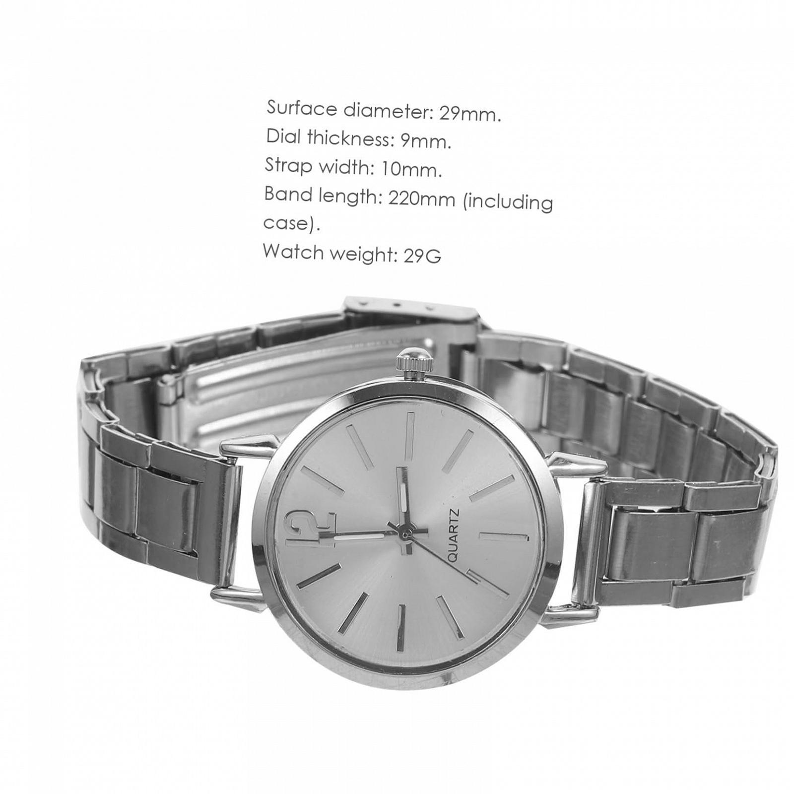 Жіночий Кварцовий Годинник WRITWAA Сріблястий, фото №6