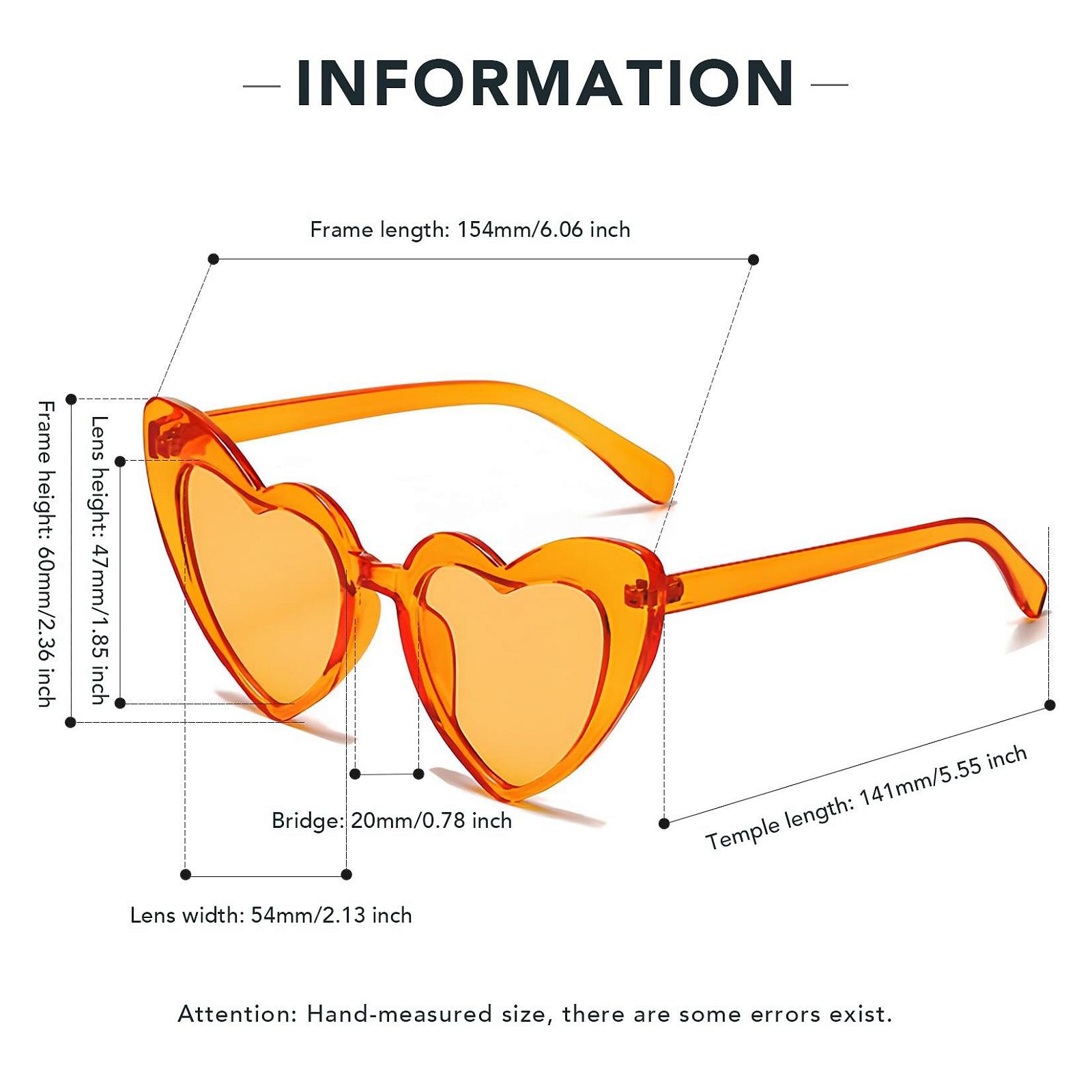 Солнцезащитные Очки Сердечки RUNHUIS Cat Eye Цветные, фото №4