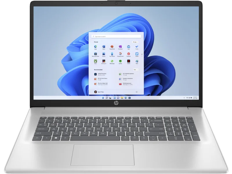 Ноутбук 17.3'' HP Laptop (17-cn3077ng) Core i7-1355U RAM 32GB SSD 1TB  NVIDIA GeForce MX550 Windows 11 (UKR), фото №1