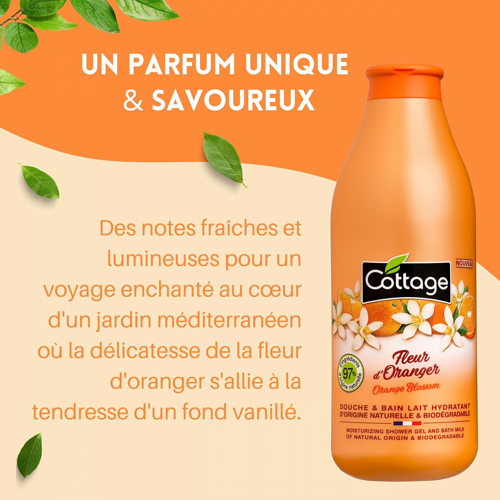 Гель для душу HIDRATANTE Flor de Azahar Кремовий 750 мл, фото №3