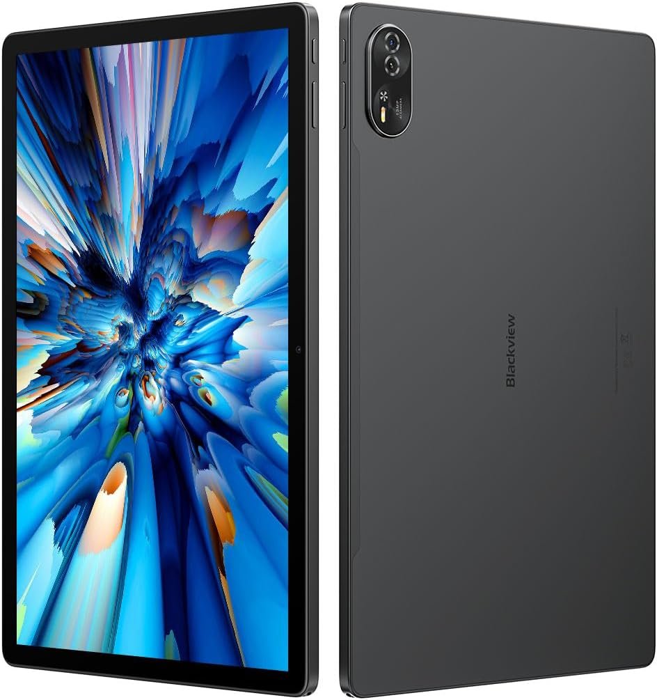 Планшет 13" Full HD Blackview MEGA 8 12+24/256 ГБ 4G 2 SIM 8-ядер Android 16 11000mAh Чорно-сірий, фото №3 Планшет 13" Full HD Blackview MEGA 8 12+24/256 ГБ 4G 2 SIM 8-ядер Android 16 11000mAh Чорно-сірий, фото №3