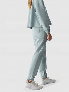 Штани Trousers Cas F0819 4FWAW24TTROF0819-47S 4F Блакитний L synthetic.ua - Фото 1