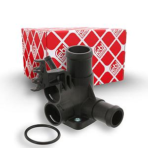 Фланець охолоджувальної рідини FEBI BILSTEIN 12406 для SEAT VW головка блоку циліндрів - Фото 1