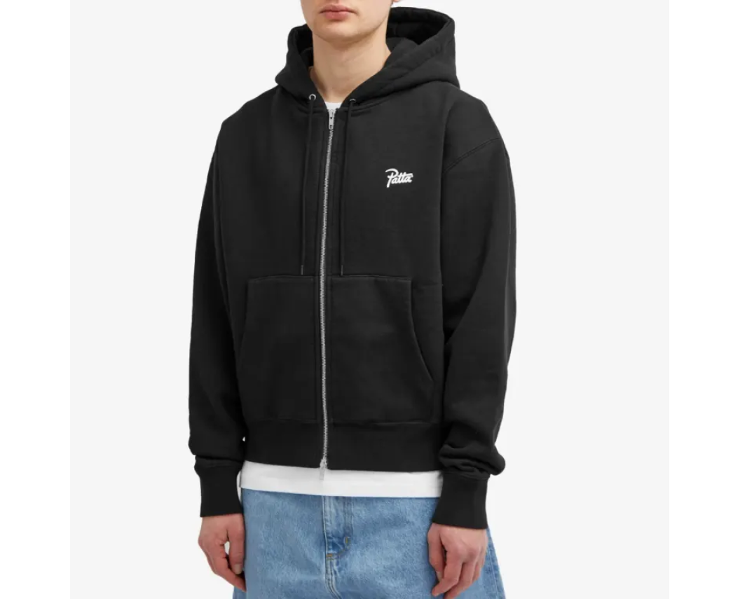 Світшот Patta Classic Zip-Up Hooded Sweater XL, фото №2