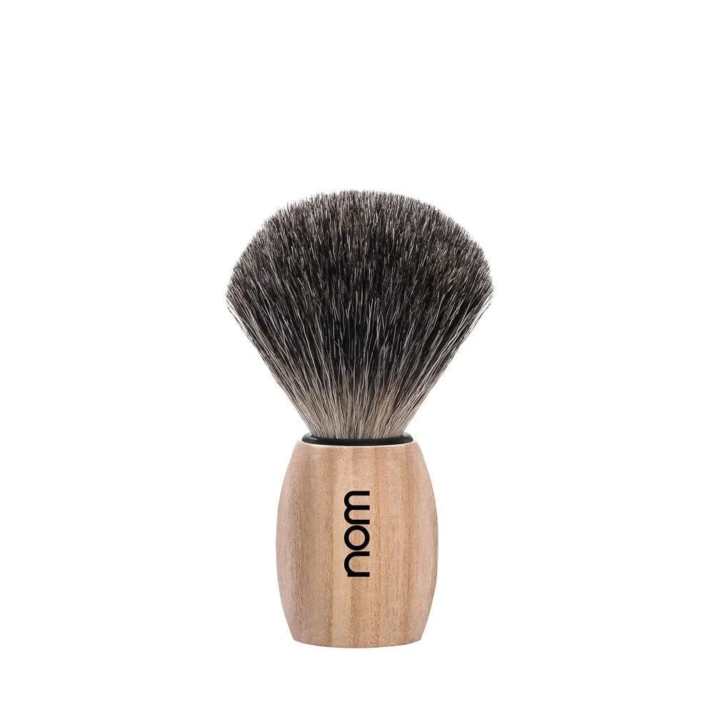 Помазок для бритья Nom OLE Series Pure Badger Hair Натуральный ясень, фото №1