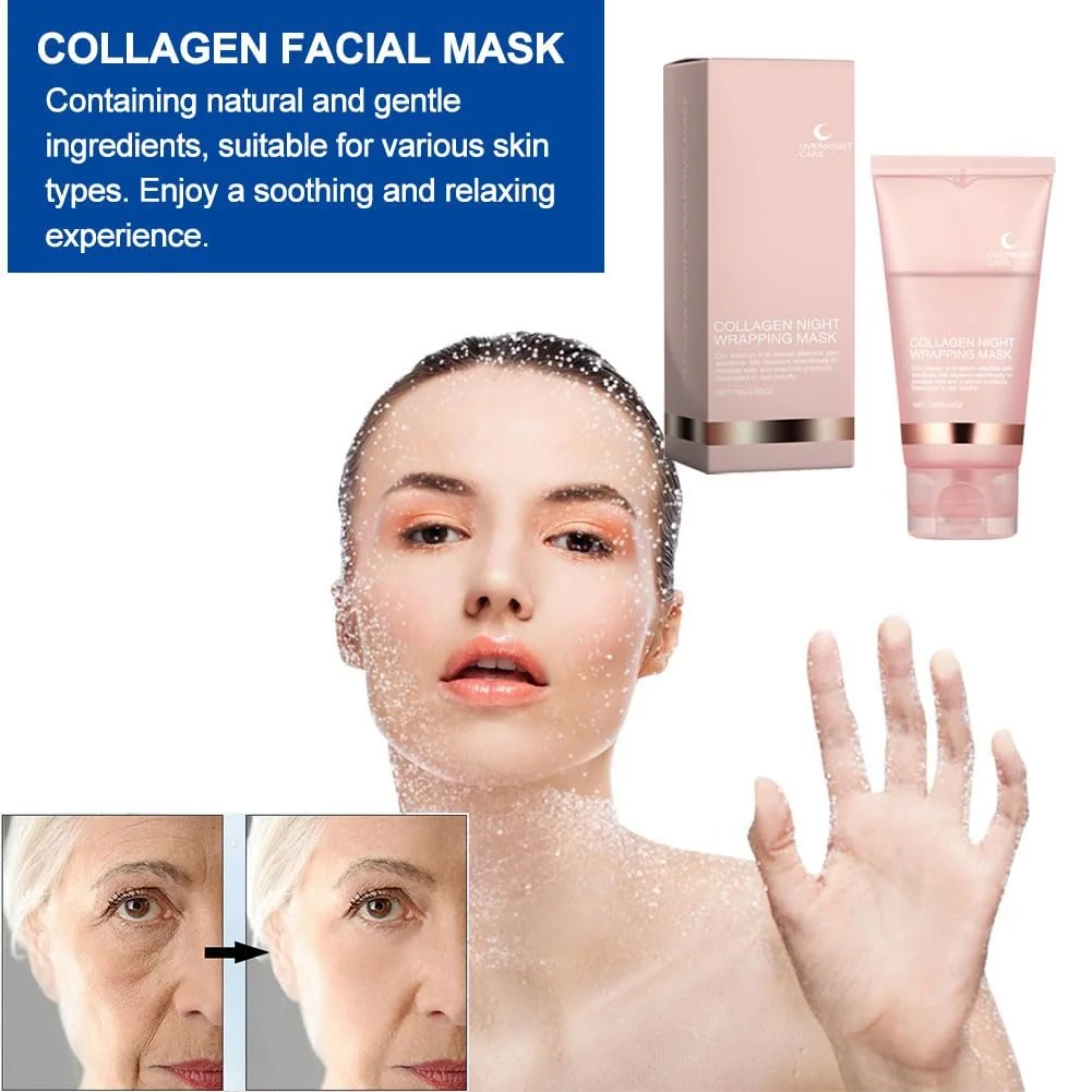 Маска Нічна з колагеном, 75 г, фото №8