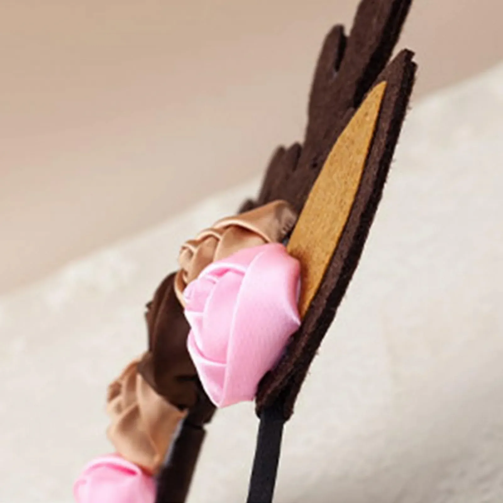 Обруч для волосся Різдвяні Оленячі роги, фото №5 Обруч для волосся Різдвяні Оленячі роги, фото №5