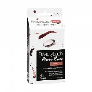 Набір для фарбування брів BeautyLash Power-Brow Dye Set Light Brown (1 x 7 мл) - Фото 1