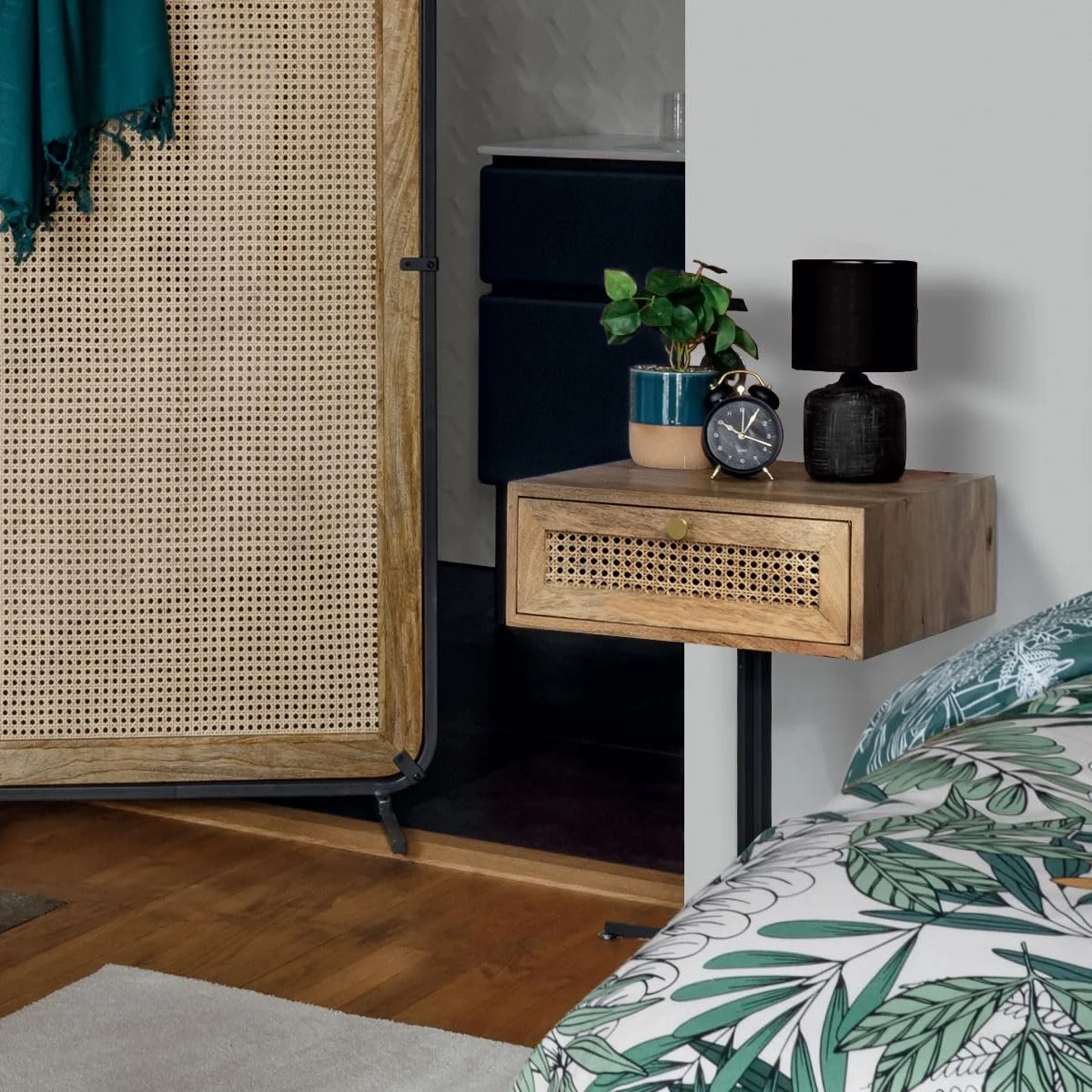 Настільна лампа Atmosphera Cyld 26,5 см Чорний, фото №7