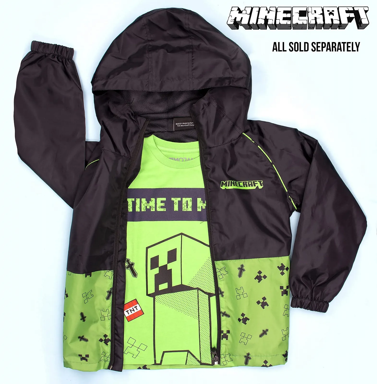 Дощовик Minecraft для хлопчиків, фото №5