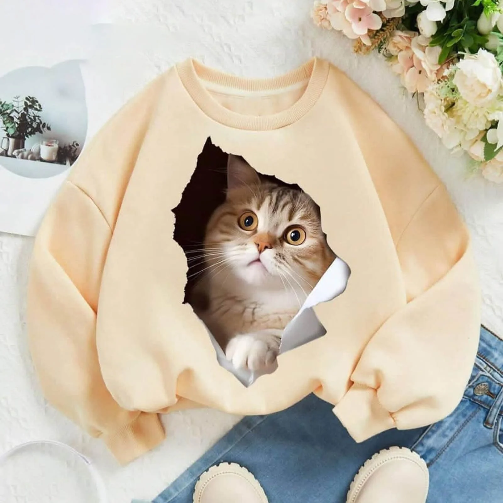 Худі Повсякденний Пуловер для Дівчинки, фото №2