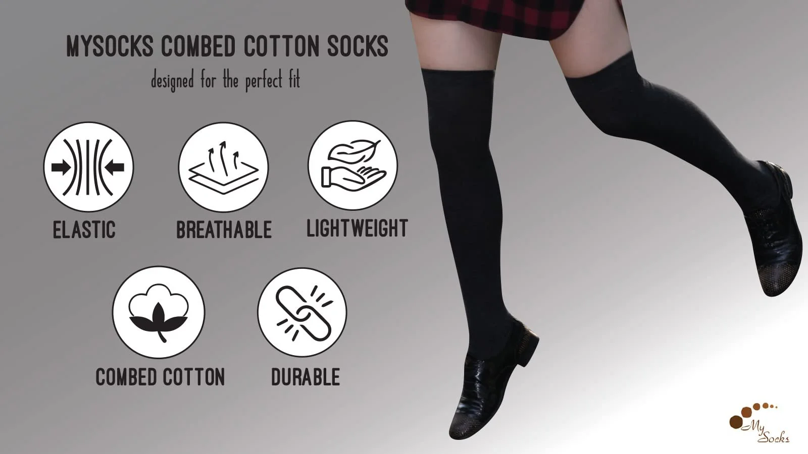 Гольфи Mysocks Високі 3 Пари Різний Дизайн, фото №7