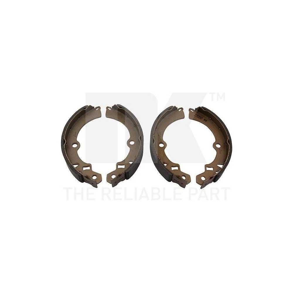 Комплект гальмівних колодок NK 2752511 задня вісь для SUZUKI, фото №1