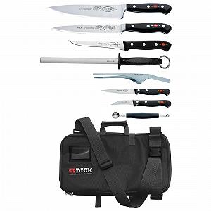 Набор ножей с сумкой Dick Knives DL386, 8 предм., черный - Фото 1