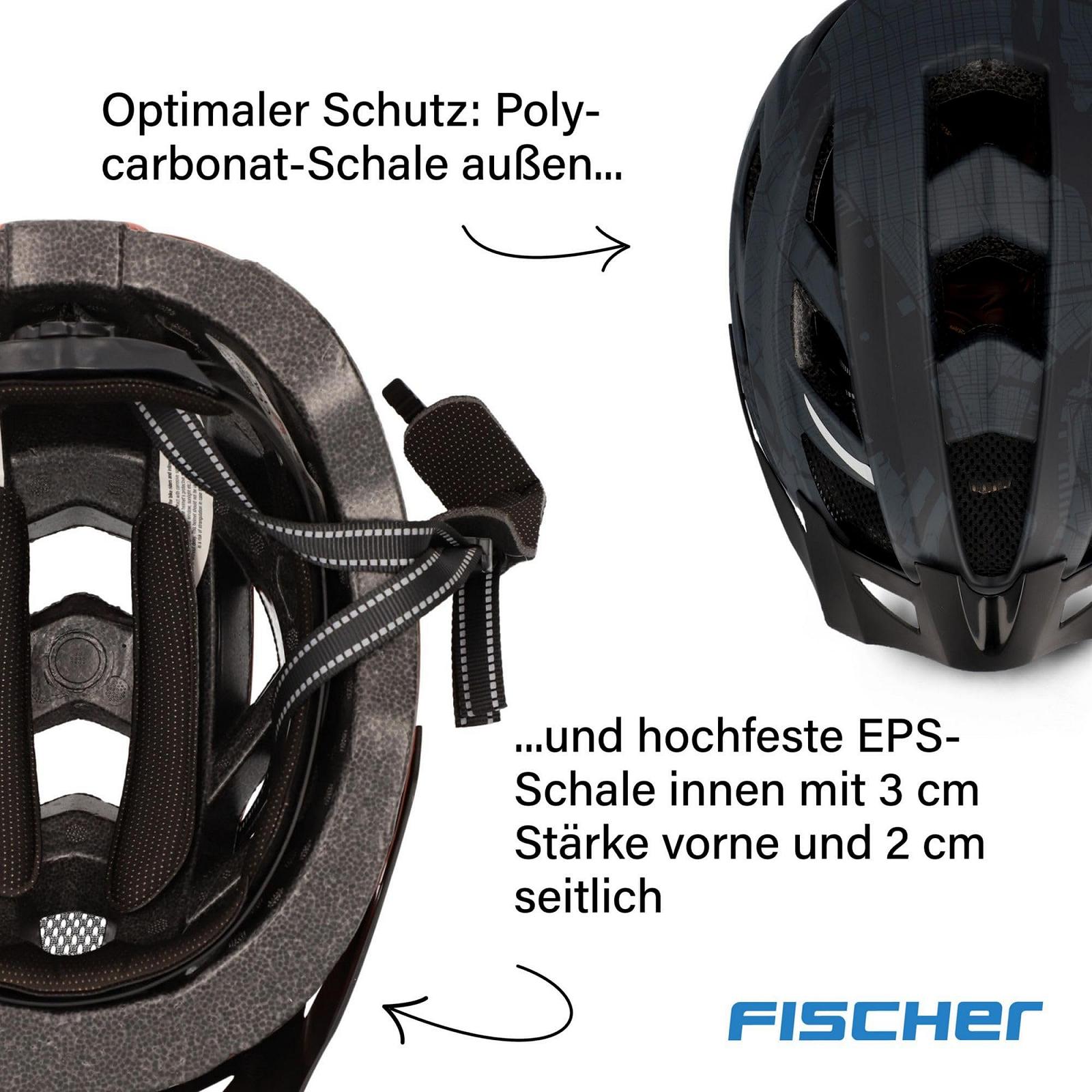 Шлем Fischer Urban Plus с LED-подсветкой, фото №6