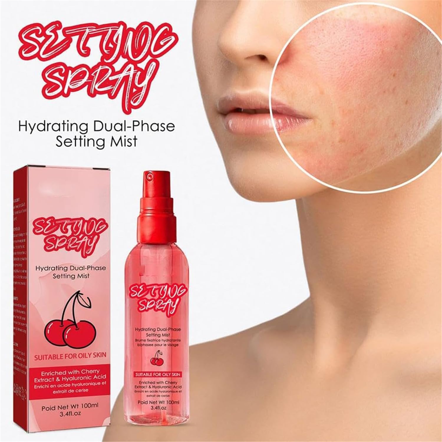 Спрей Makeup Dual-Phase Setting Mist Hydrating Setting Spray (2 Штуки), фото №5 Спрей Makeup Dual-Phase Setting Mist Hydrating Setting Spray (2 Штуки), фото №5