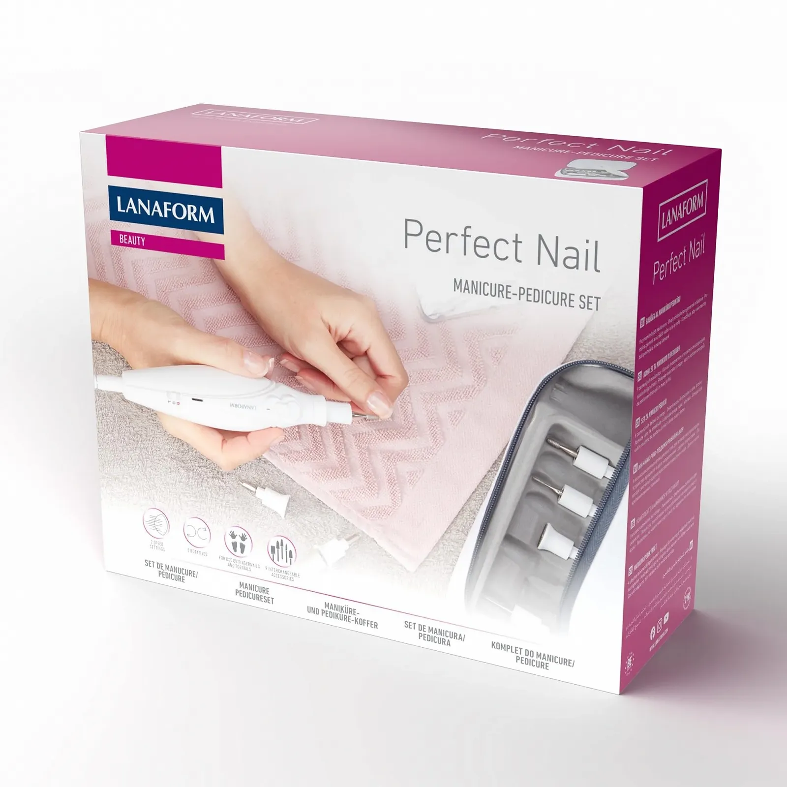 Набір для манікюру/педикюру Lanaform Perfect Nail, фото №9