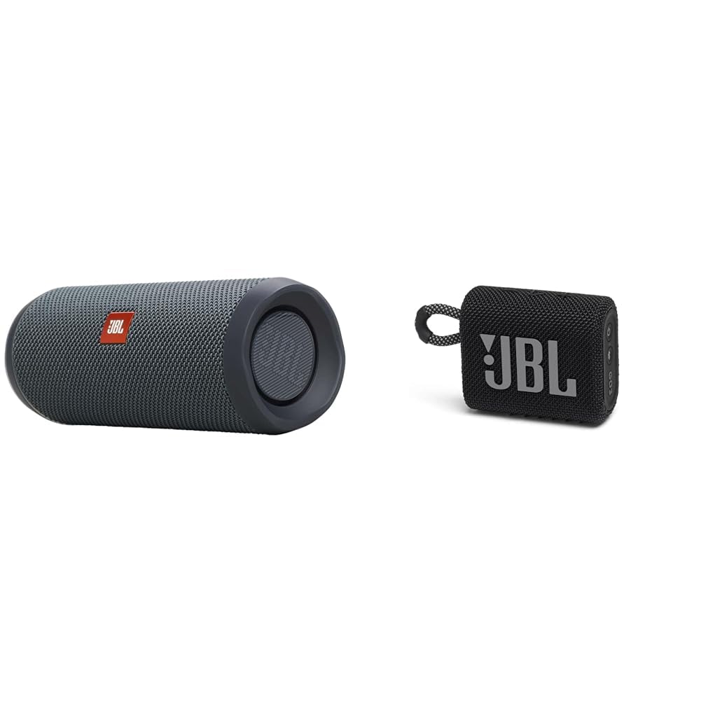 Колонка JBL Flip Essential 2 Bluetooth Box Black & GO 3 Small, фото №1