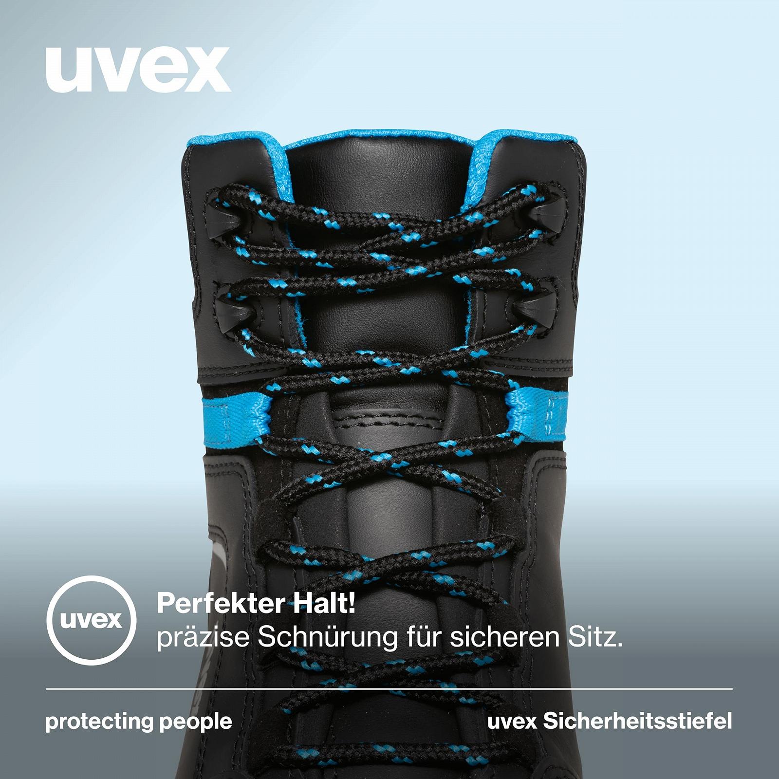 Мужские кожаные рабочие ботинки Uvex 2 Xenova S3, фото №5