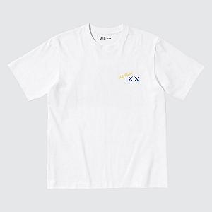 Футболка Uniqlo Kaws Warhol Blue Kaws Banana XS - Фото 1