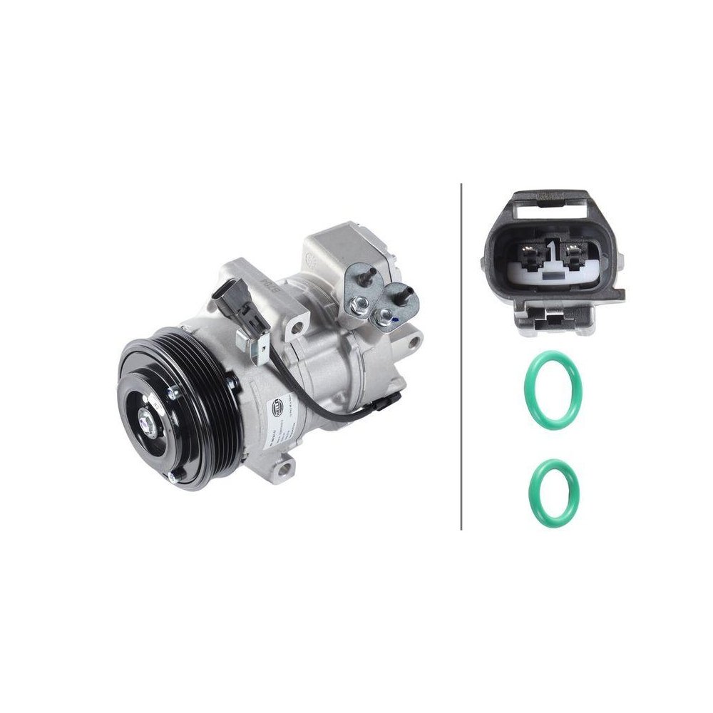 Компрессор кондиционера HELLA 8FK 366 201-071, фото №1