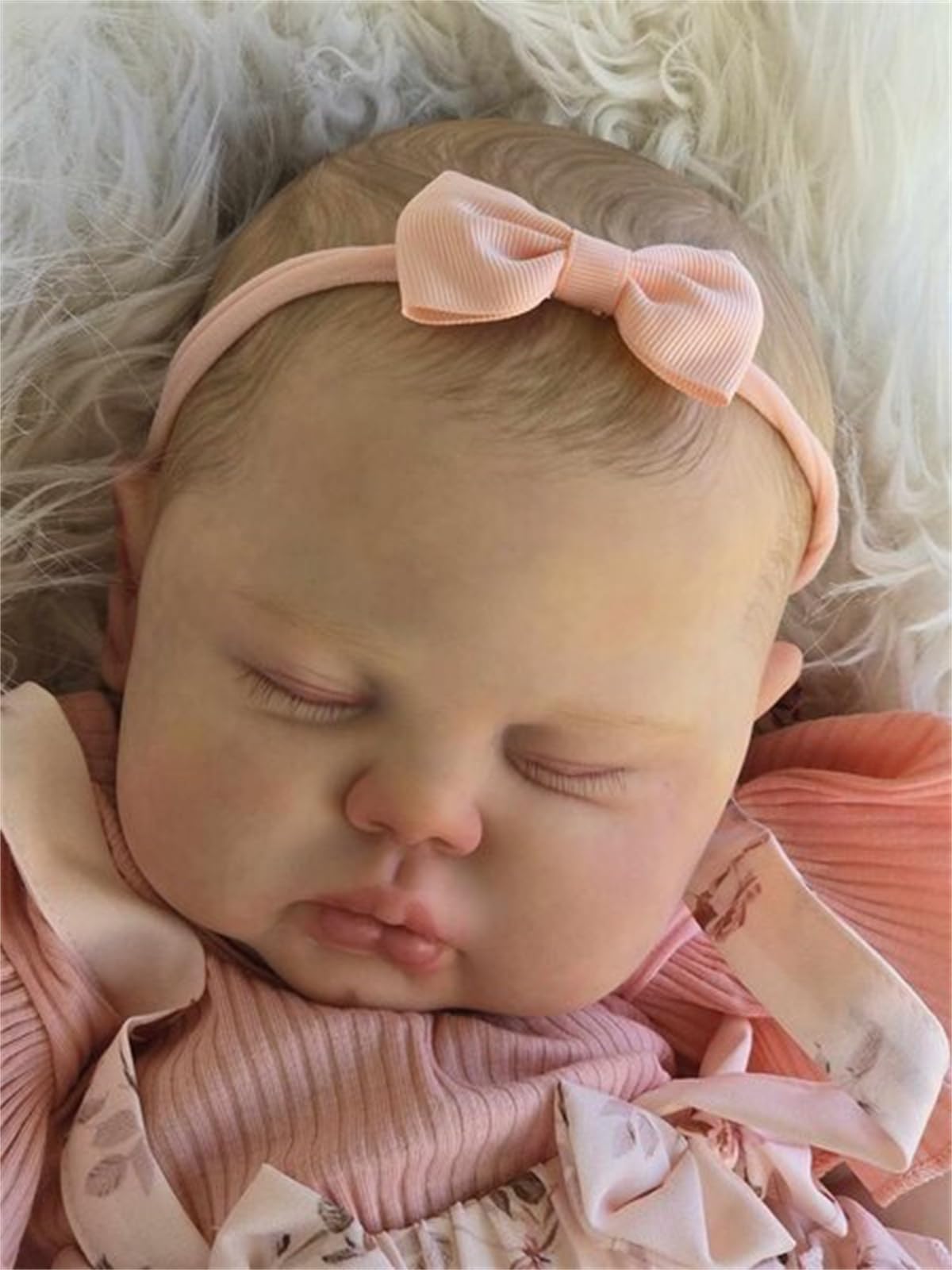 Кукла Zero pam Reborn Doll Девочка 60 см Натуральный Новорожденный Спящий Младенец C Пухлым Весом Тканевое Тело Силиконовая Новорожденная Кукла для Детей, фото №5