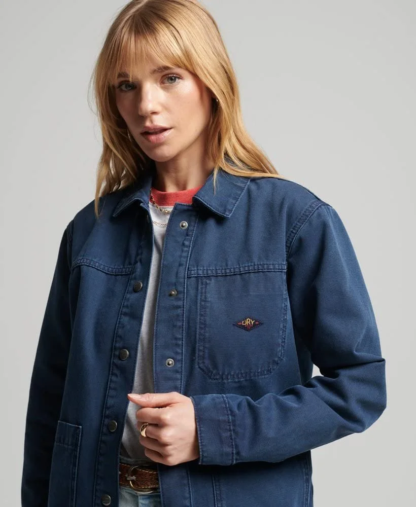 Анорак Superdry Vintage Chore для жінок, фото №3 Анорак Superdry Vintage Chore для жінок, фото №3