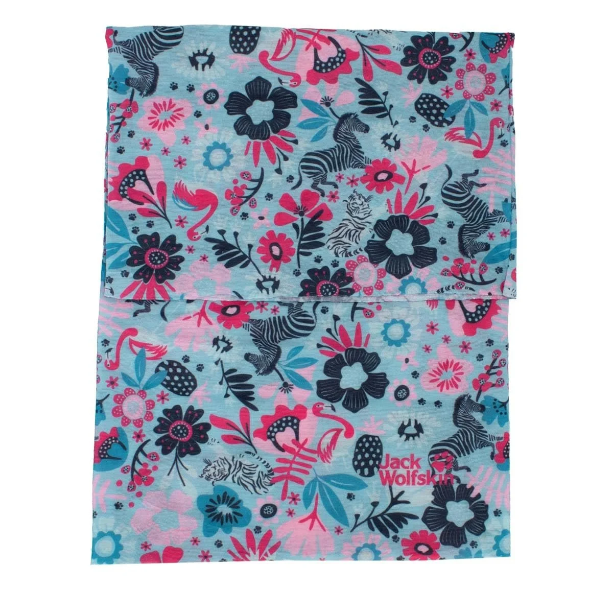 Пов'язка-шарф Jack Wolfskin Gulf Stream All Over Дитяча З принтом, One Size, фото №1