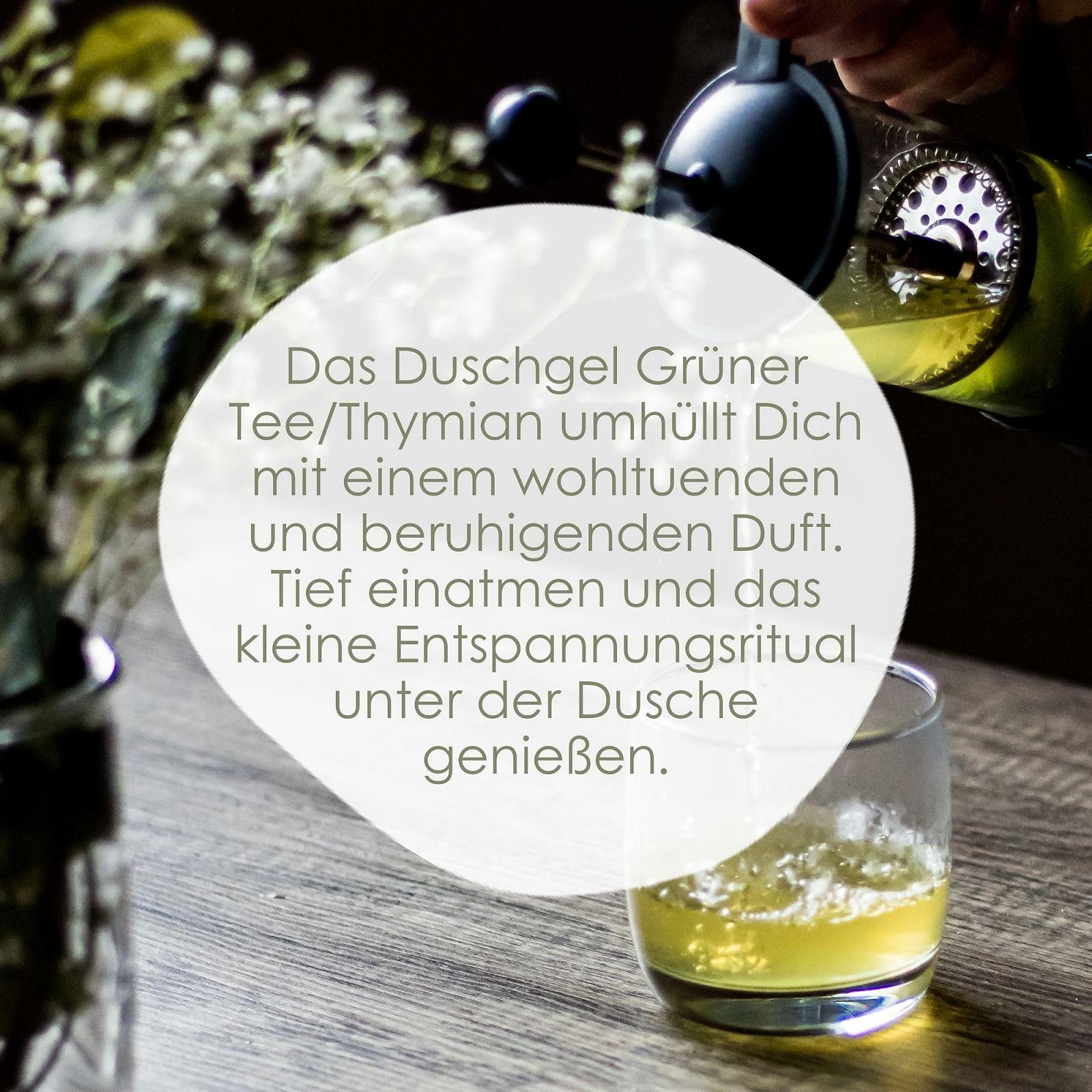 Гель для душу Jean & Len Green Tea & Thyme 250 мл, фото №5