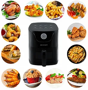 Мультипіч Berdsen 2.5 L 1000 W 8 програм з оглядовим вікном Black synthetic.ua - Фото 1