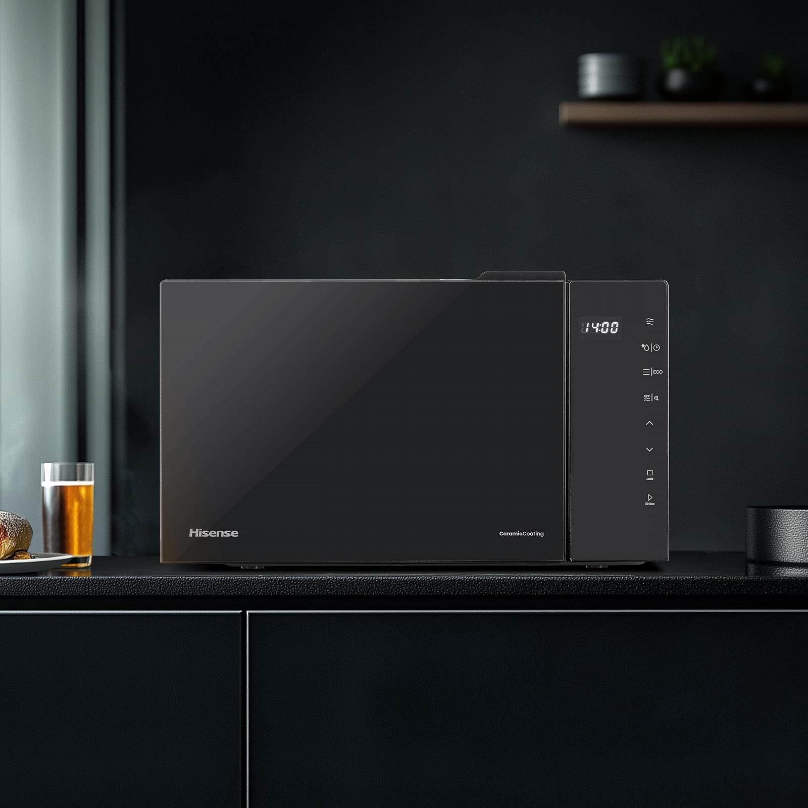 Мікрохвильова піч з грилем Hisense H23MOBS5HG4 23 л 1000 Вт, фото №2 Мікрохвильова піч з грилем Hisense H23MOBS5HG4 23 л 1000 Вт, фото №2