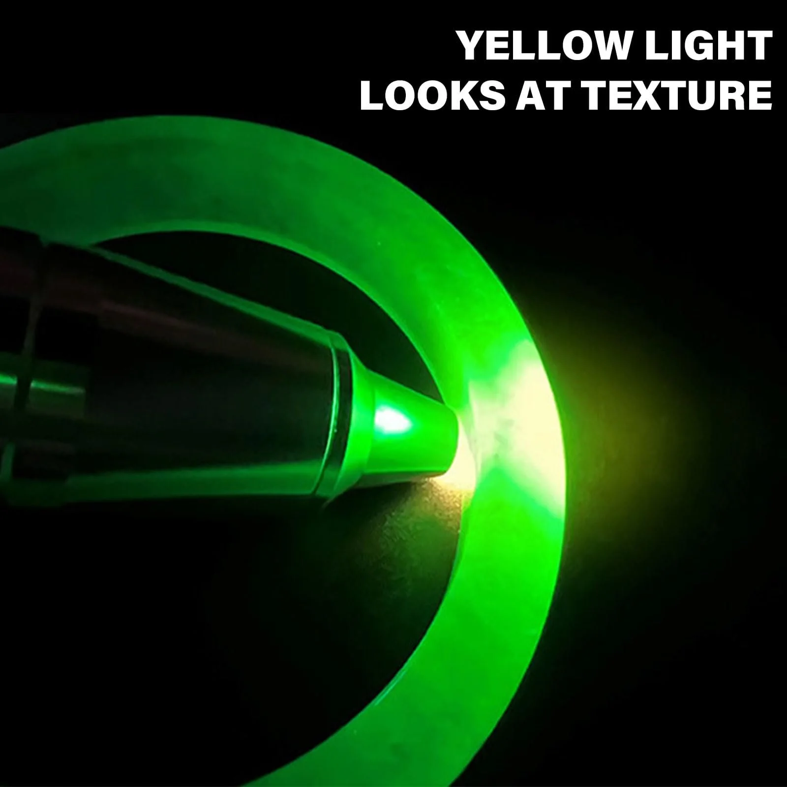 Ручний світлодіодний ліхтар Jadeite Identification з потрійним світлом для виставок, фото №5