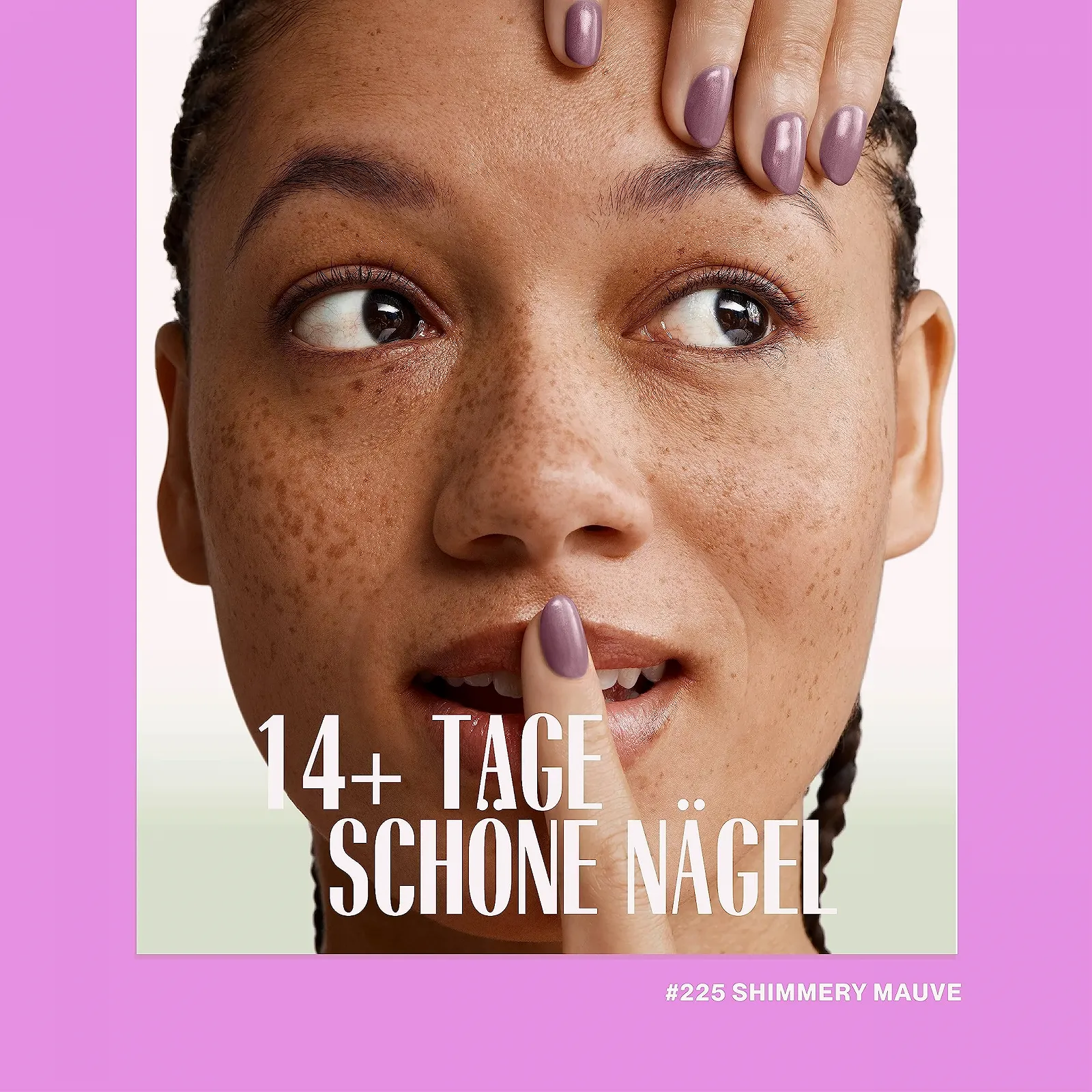 Гель-лак Pink Gellac 225 Shimmery Mauve, 15 мл, лиловый с шиммером, фото №4 Гель-лак Pink Gellac 225 Shimmery Mauve, 15 мл, лиловый с шиммером, фото №4