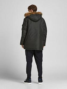 Куртка Jack&Jones JJEGLOBE PARKA STS 12194323 Черный M synthetic.ua - Фото 1