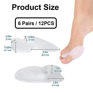 Роздільники для пальців ніг для корекції Hallux Valgus synthetic.ua - Фото 1
