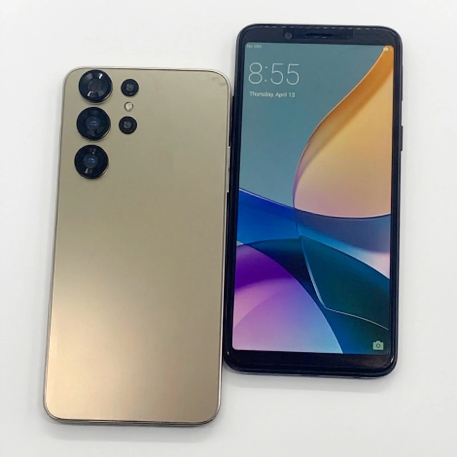 Смартфон 700White 4G LTE 6.0 дюймов 4GB RAM + 64GB ROM 13MP + 16MP 8-Core Silver, фото №5