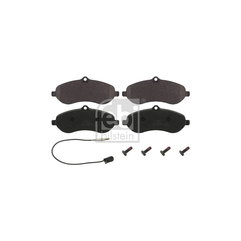 Комплект гальмівних колодок, дискові гальма FEBI BILSTEIN 16830 для CITROËN FIAT PEUGEOT, фото №2