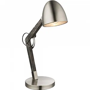 Настольная лампа GAUA дерево Серая - Фото 1