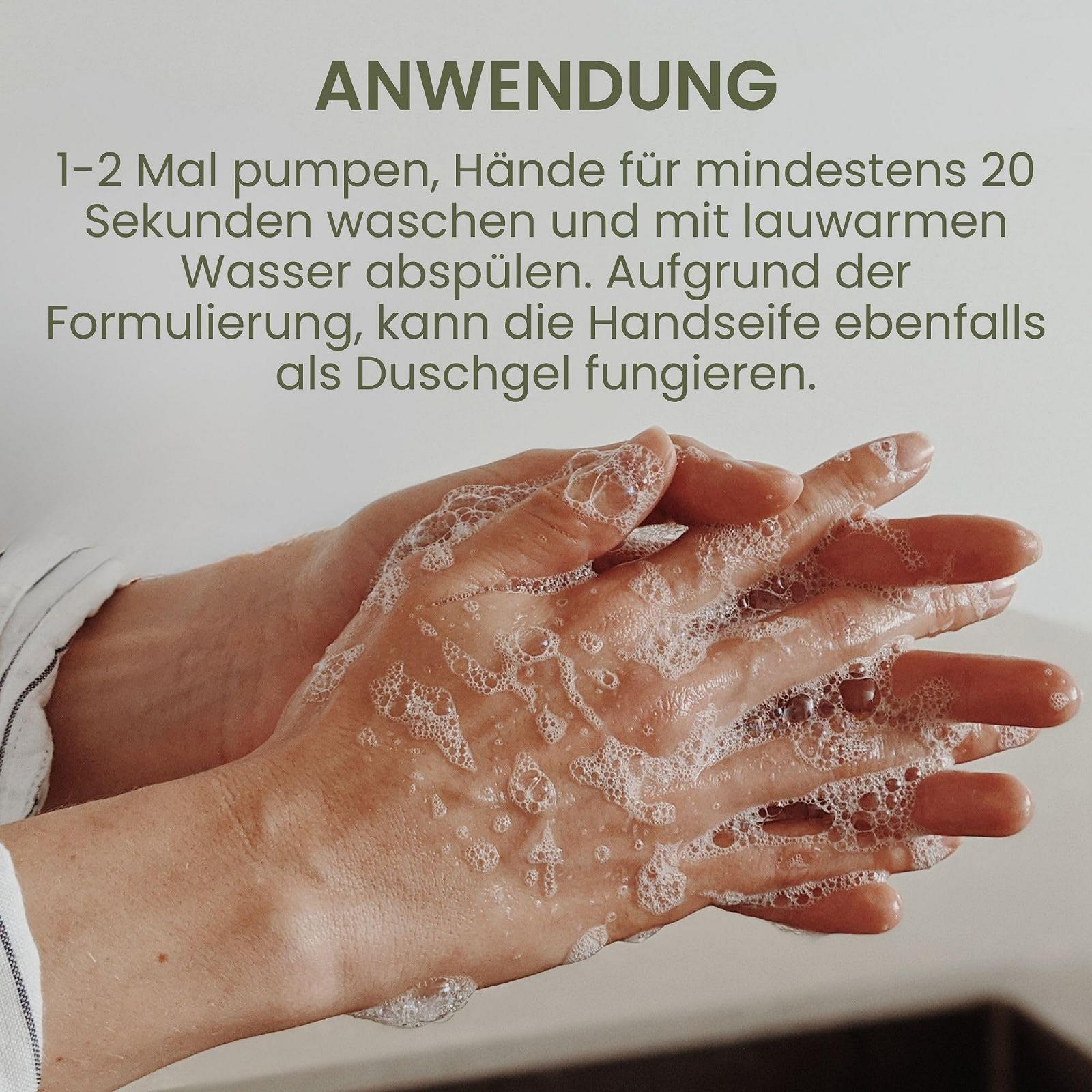 Шампунь для рук и тела Jean & Len Rosemary and Ginger 2-в-1 500 мл, фото №5