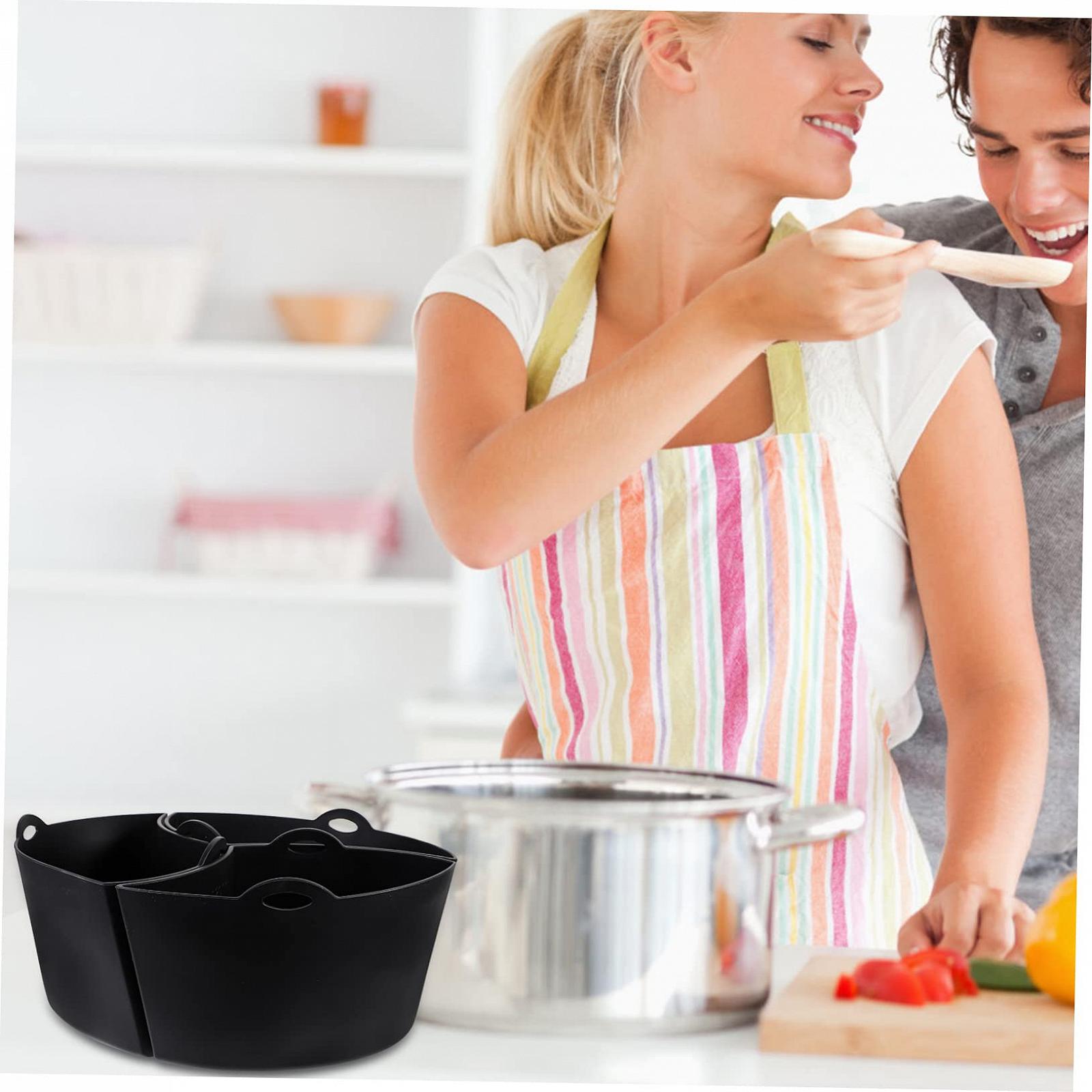 Вставка HOMSFOU Slow Cooker Liner Slow Cooker Separator Insert Stove Divider Liner Bag из силикона 2 шт., фото №4