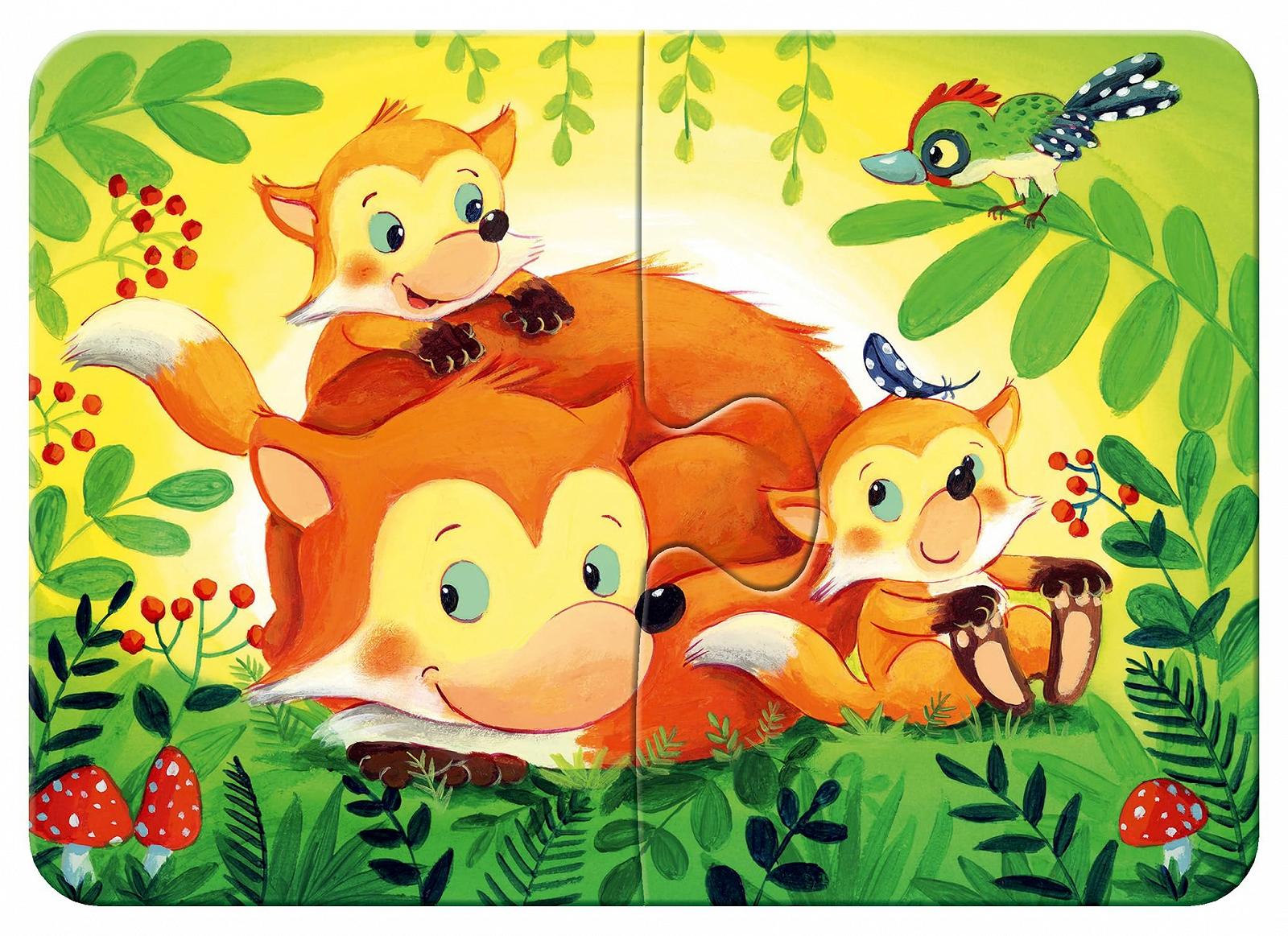 Пазл Ravensburger 12000854 Семьи маленьких животных 2, 4, 6, 8 элементов, фото №3 Пазл Ravensburger 12000854 Семьи маленьких животных 2, 4, 6, 8 элементов, фото №3