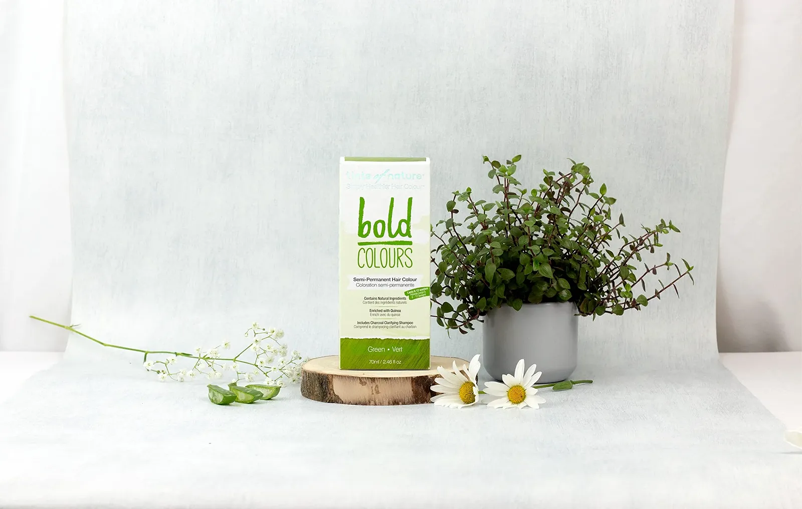 Полуперманентная краска для волос Зеленый Tints of Nature Bold Colour Зеленый, 70 мл, фото №5 Полуперманентная краска для волос Зеленый Tints of Nature Bold Colour Зеленый, 70 мл, фото №5