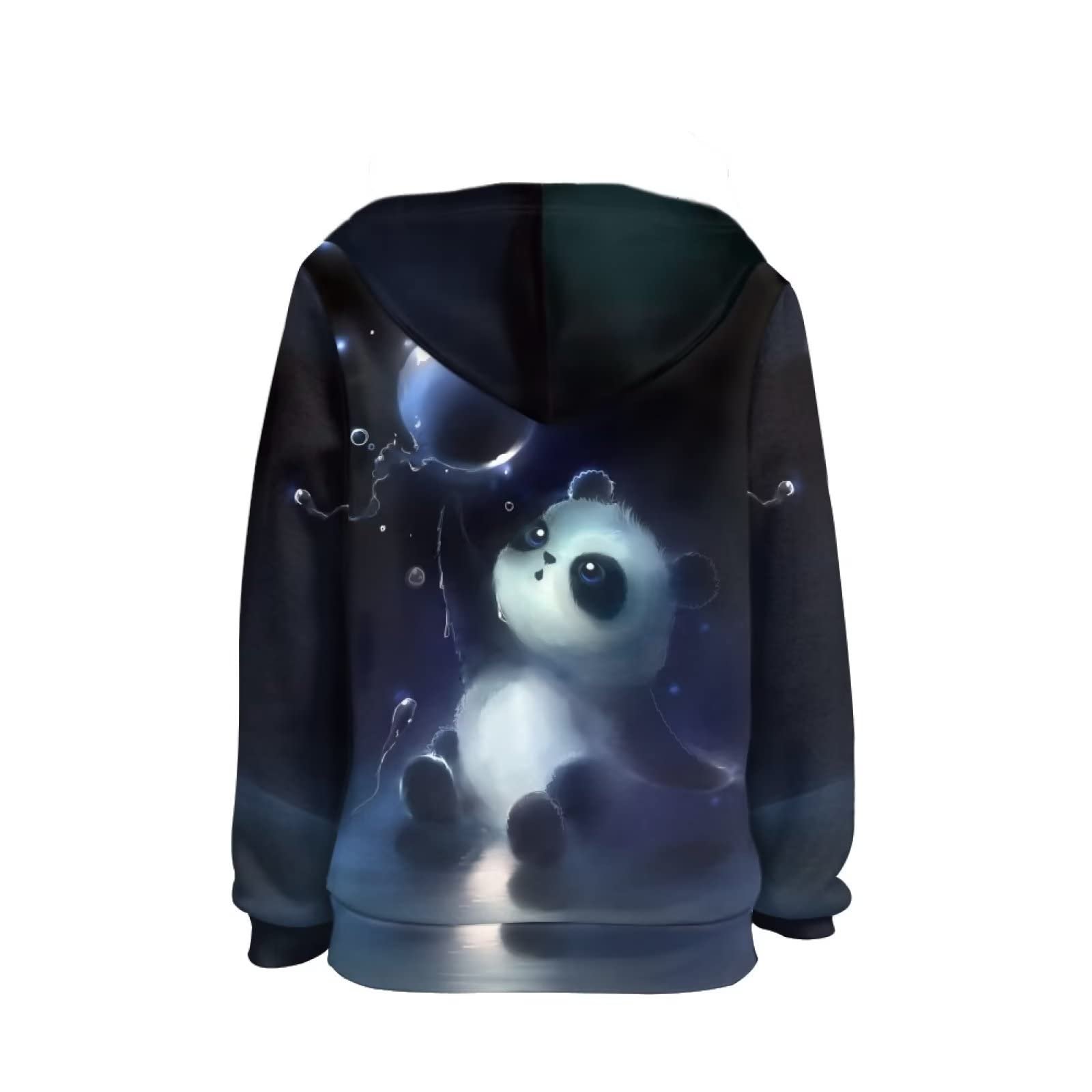 Флисовая толстовка Biyejit для мальчиков и девочек, плюшевая толстовка с карманом для детей 6-16 лет, фото №3