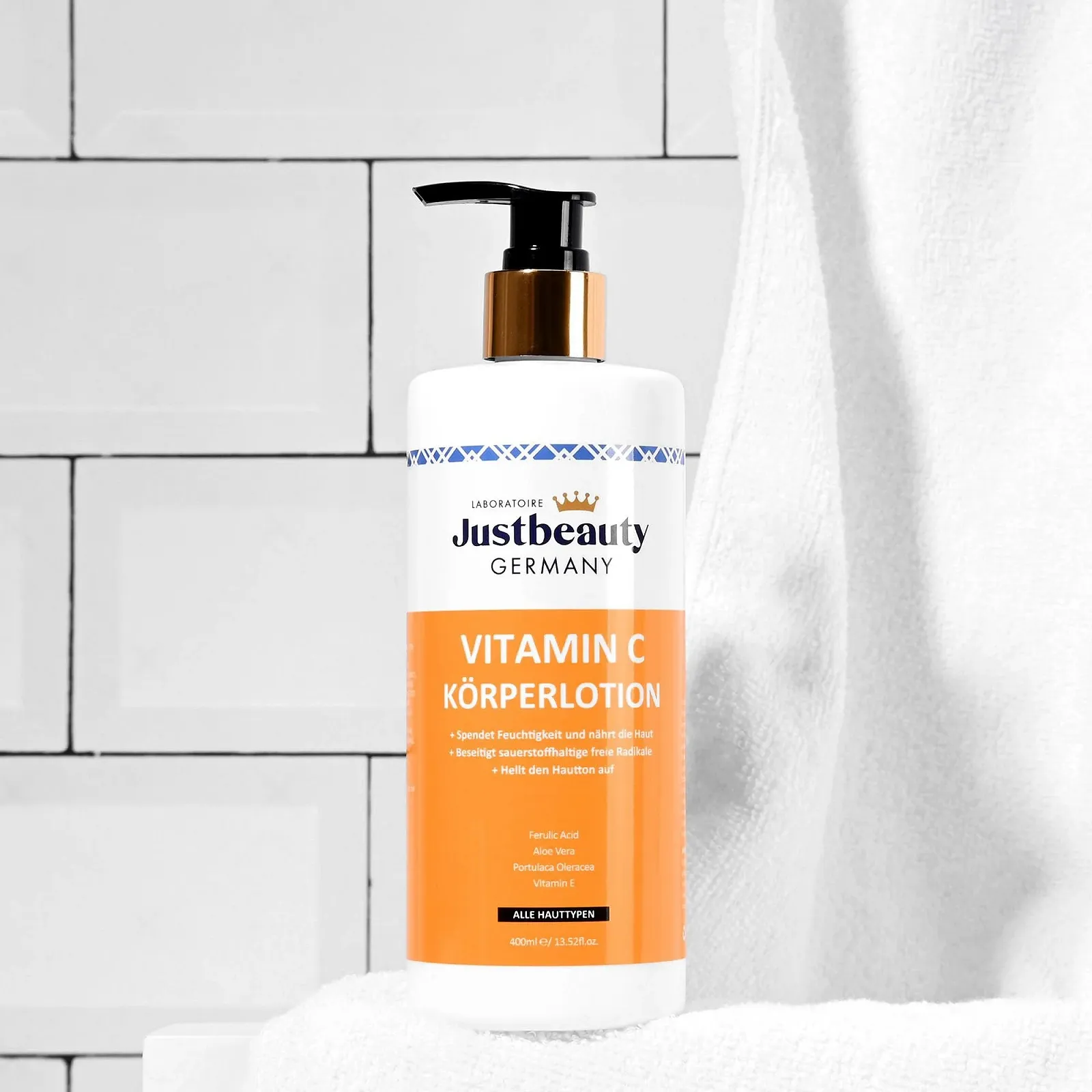 Лосьйон для тіла VITA C SHINE LUXE RADIANCE - ECLAT & HYDRATION, 400 мл, фото №4