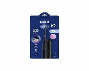Електрична Зубна Щітка Oral-B iO 2 Чорний, 3 Режими Чищення, М'яка Щітка, Аксесуари, Змінна Щітка, Зарядний Пристрій, Дорожній Футляр synthetic.ua - Фото 1
