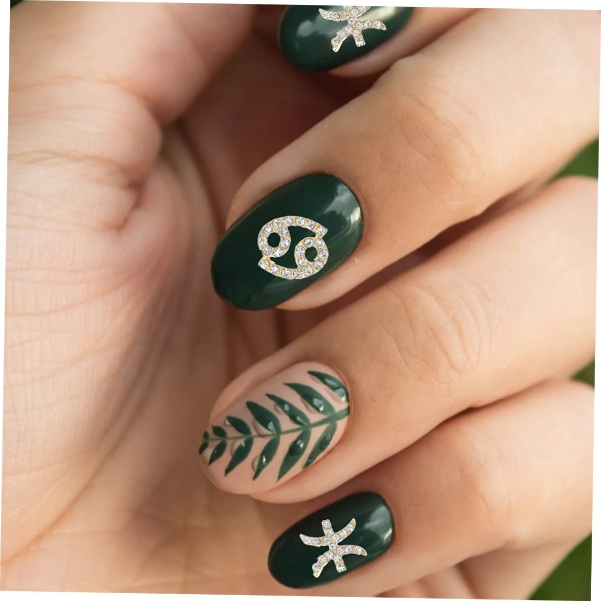 Дванадцять знаків зодіаку MERRYHAPY 48 шт. Дизайн зі стразами, фото №2 Дванадцять знаків зодіаку MERRYHAPY 48 шт. Дизайн зі стразами, фото №2